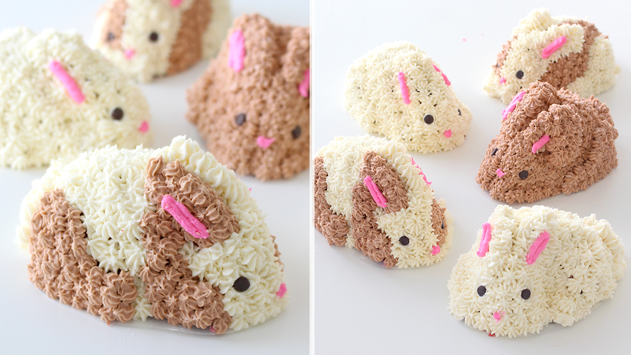 Pankobunny Easter Bunny Cakes イースターのウサギのケーキ