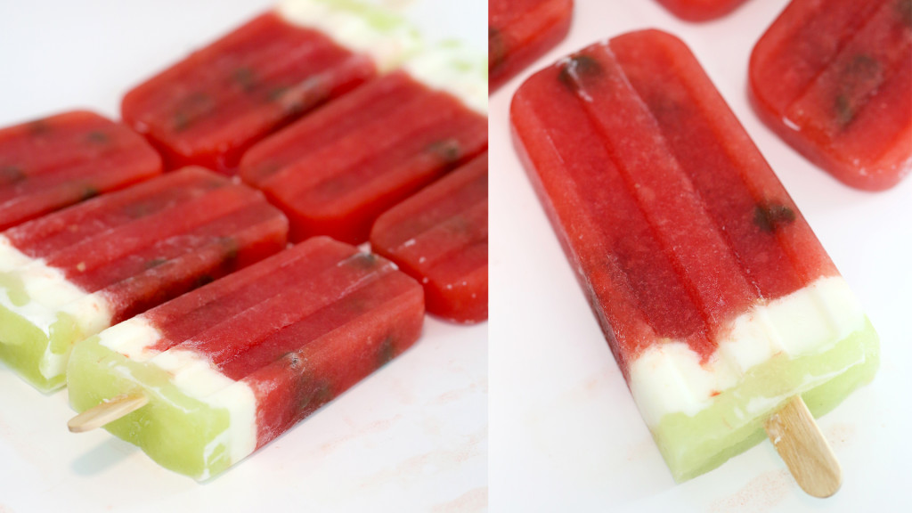 watermelon poppsicles