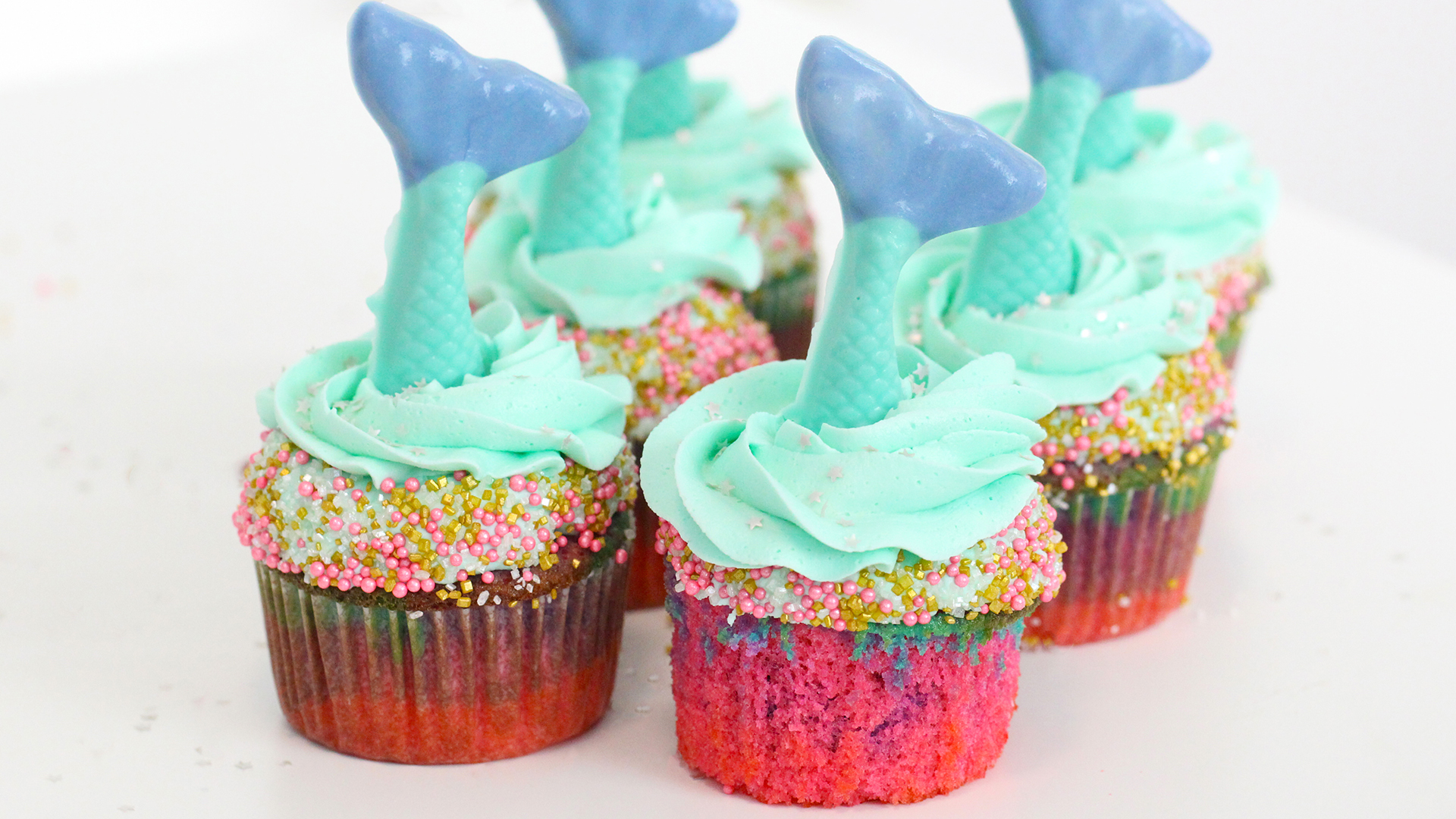 Pankobunny Mermaid Cupcakes 人魚のカップケーキ Pankobunny Mermaid Cupcakes 人魚のカップケーキ