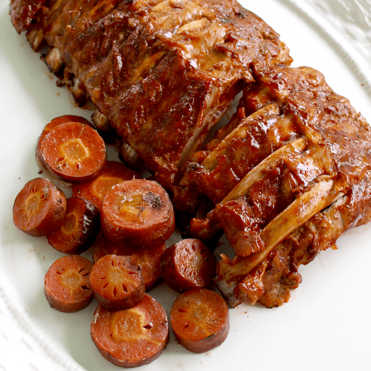 Barbequed Fall-Off-The-Bone Ribs - Pankobunny