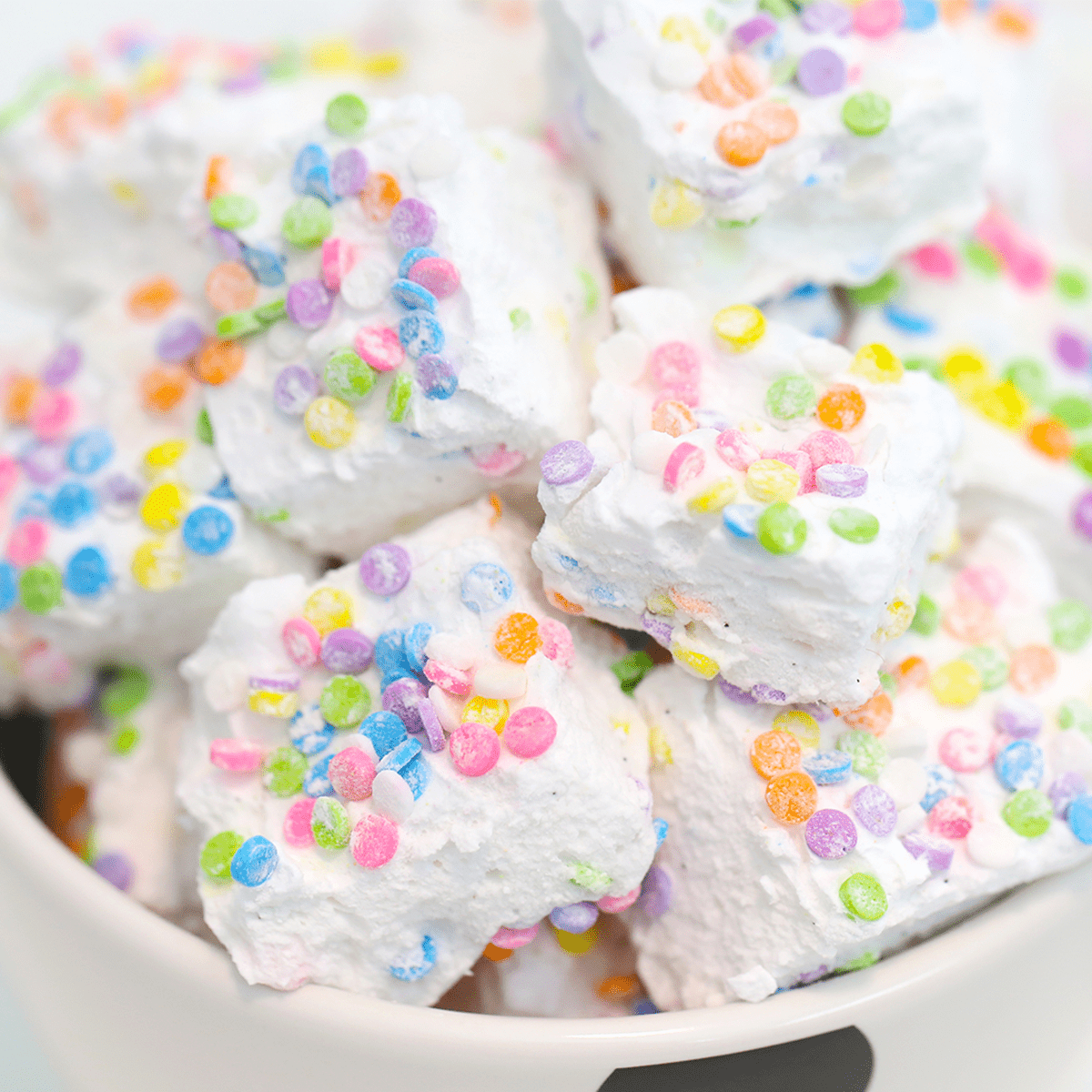 Birthday Cake Marshmallows - Pankobunny