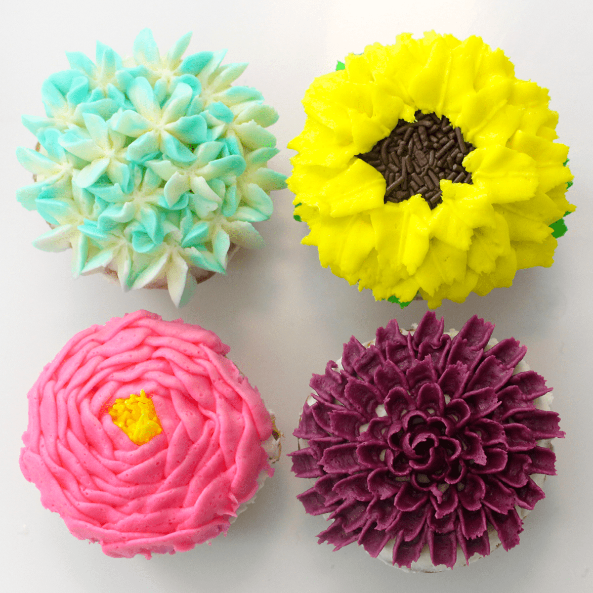 DIY Buttercream Flowers Tutorial Pankobunny