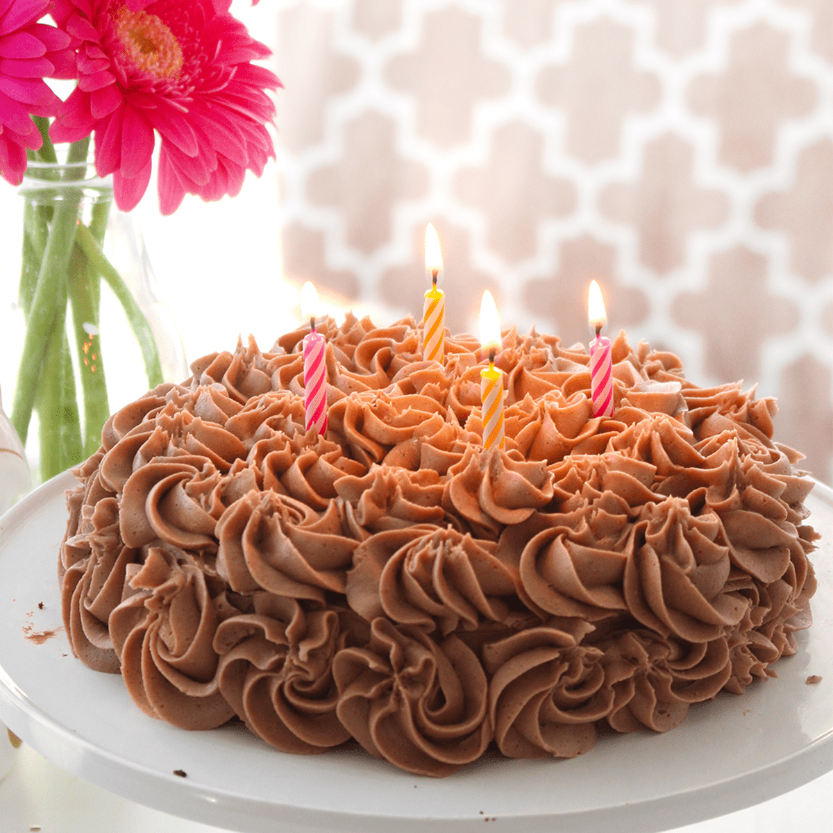 Chocolate Birthday Cake - Pankobunny