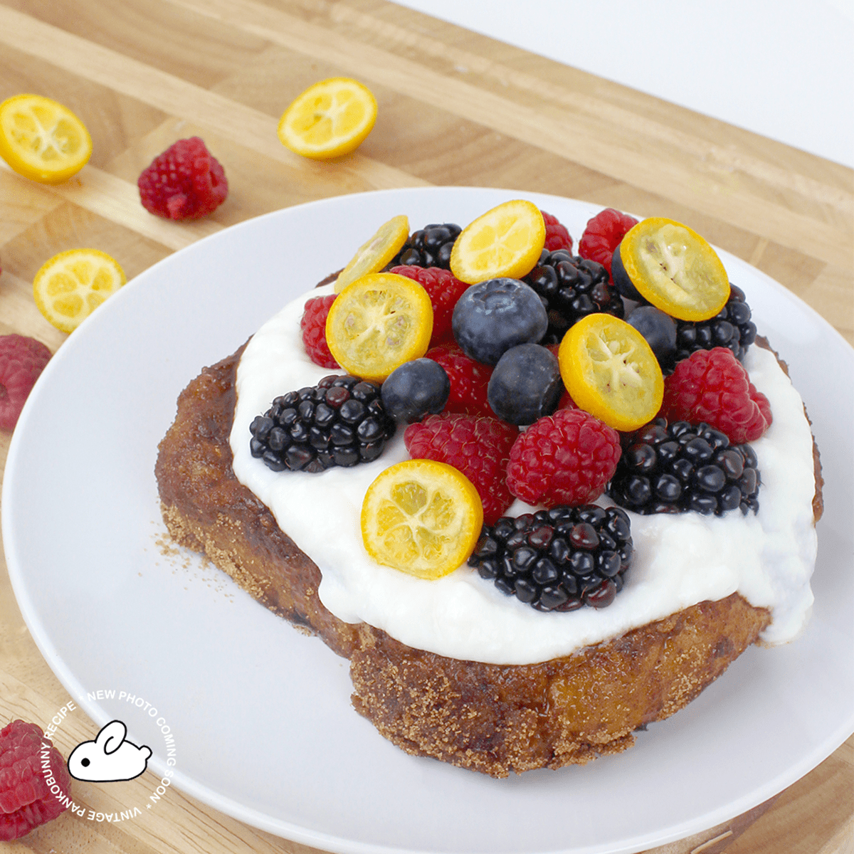 Cinnamon & Berry French Toast - Pankobunny