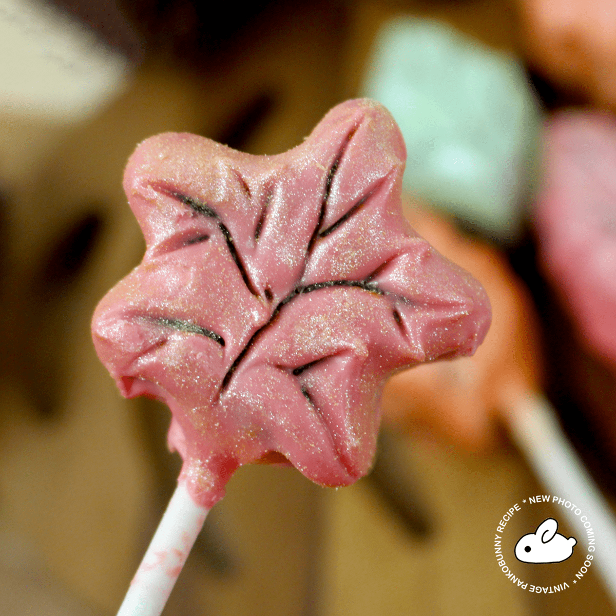 Fall Leaf Cake Pops - Pankobunny