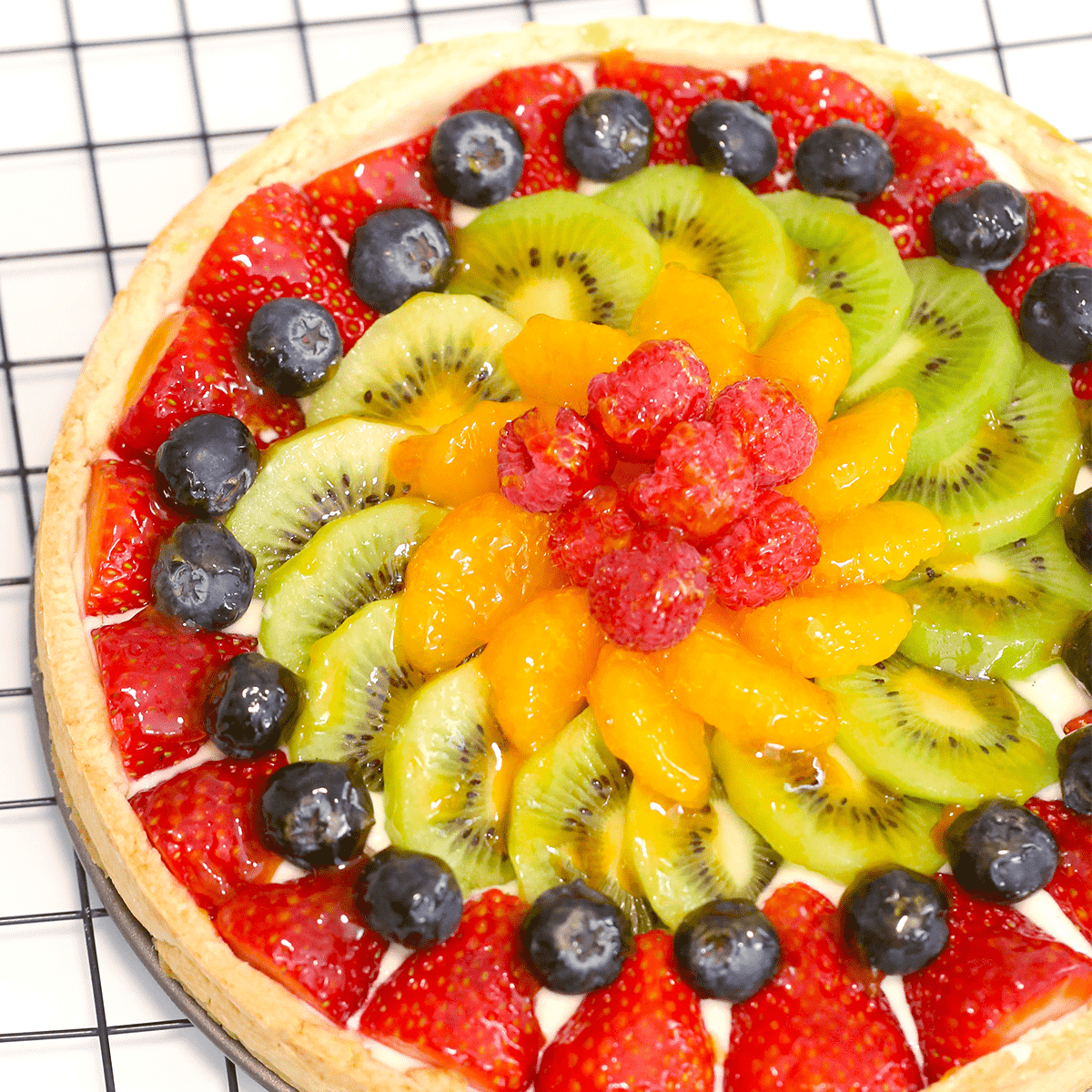 How to Make a Fresh Fruit Tart Pankobunny