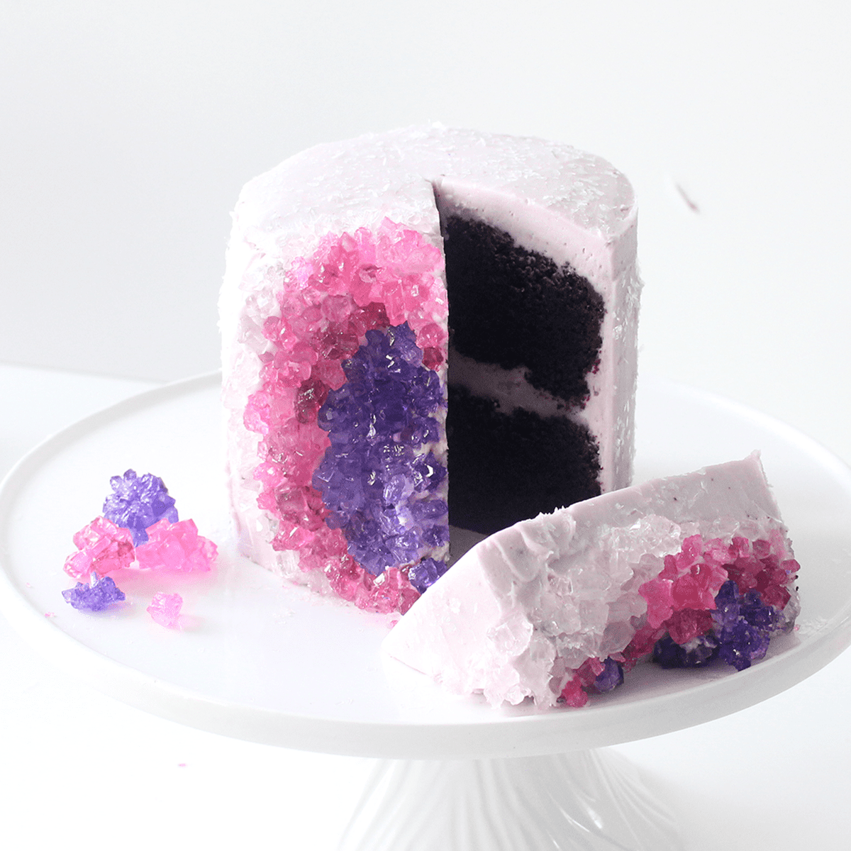 Geode Cake - Pankobunny