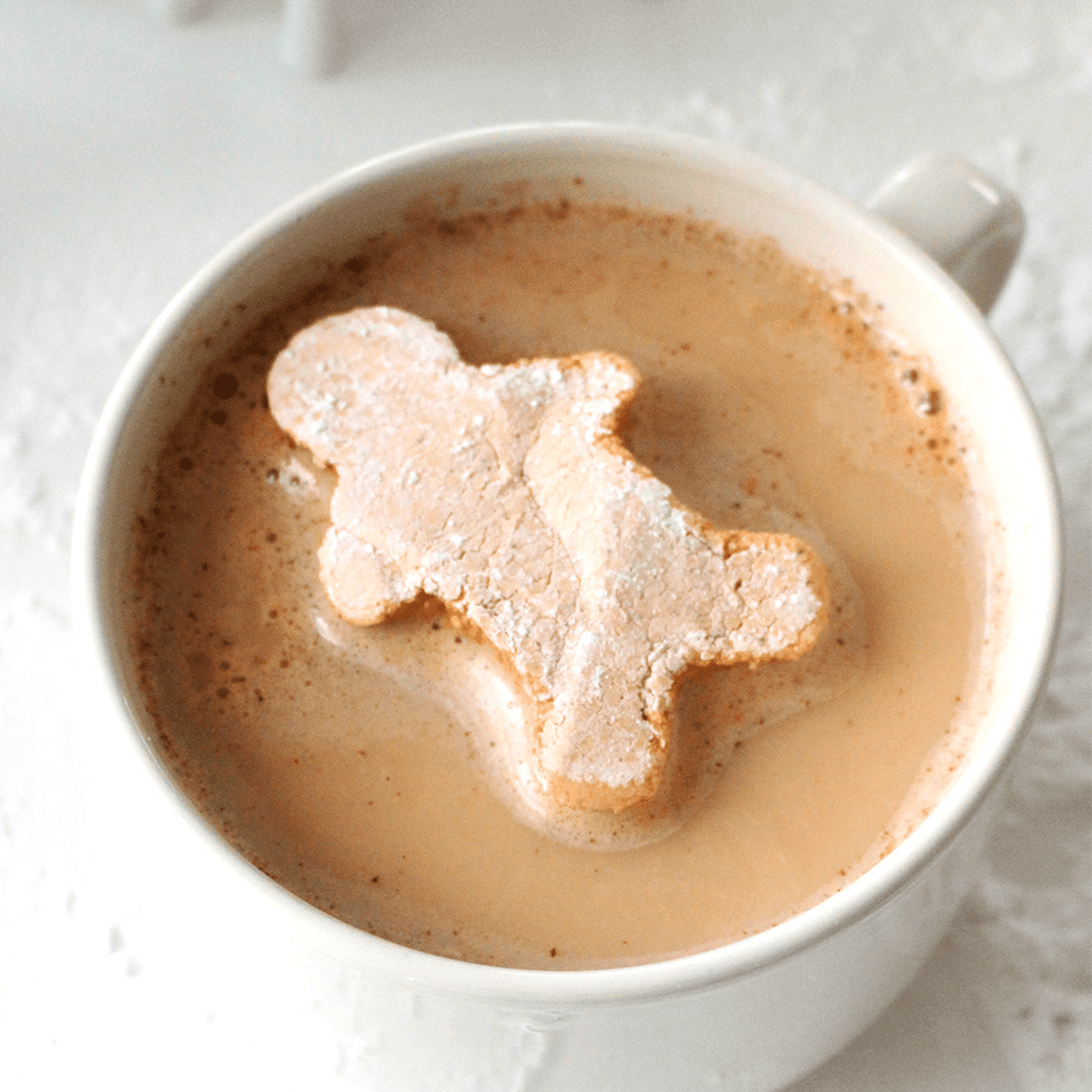 Gingerbread Man Marshmallows - Pankobunny