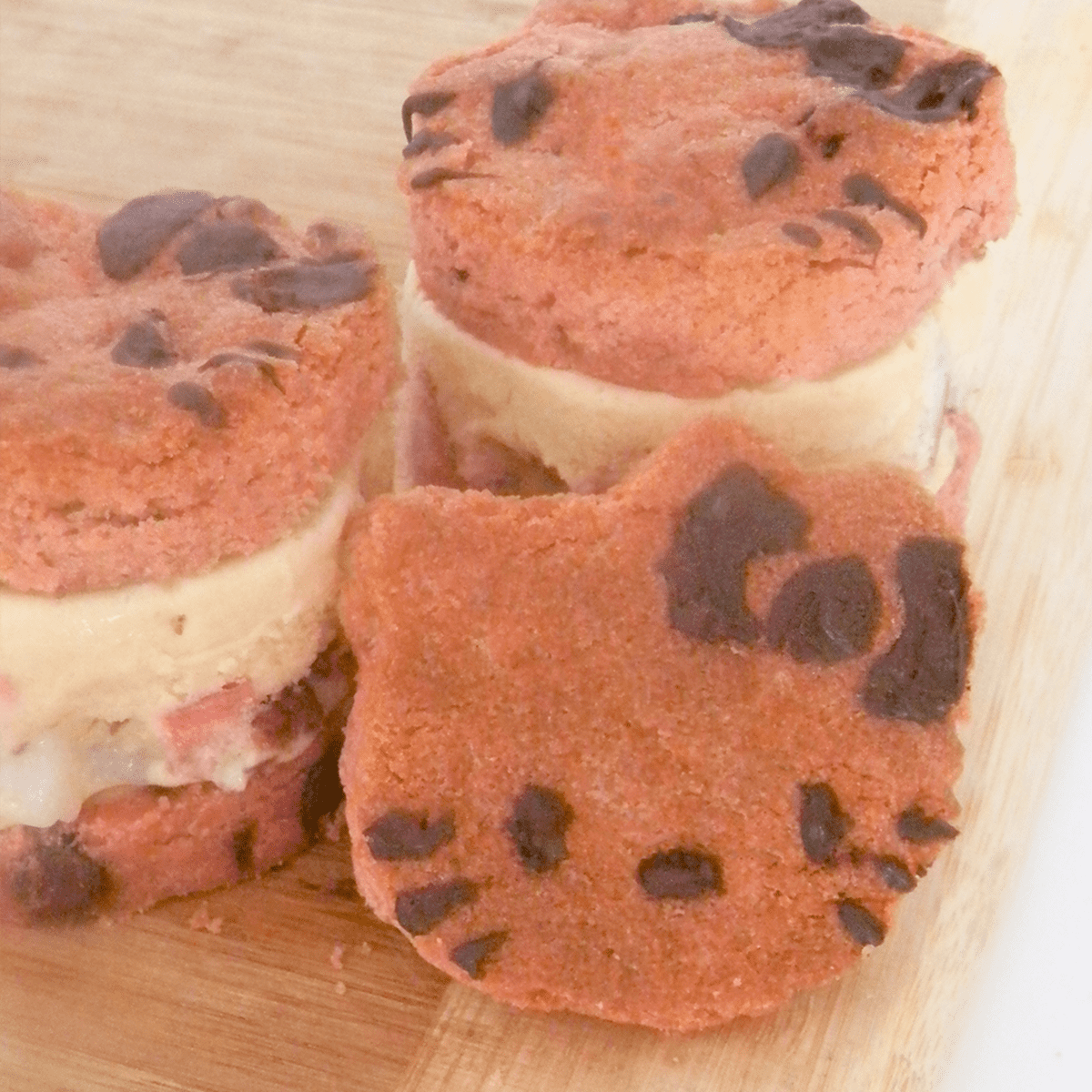 Hello Kitty Ice Cream Sandwiches Pankobunny