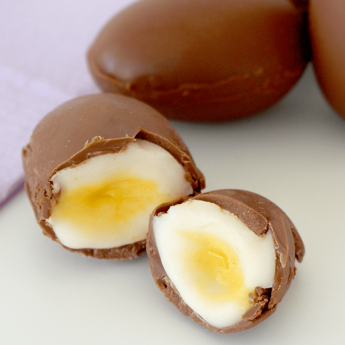 Homemade Cadbury Creme Eggs - Pankobunny
