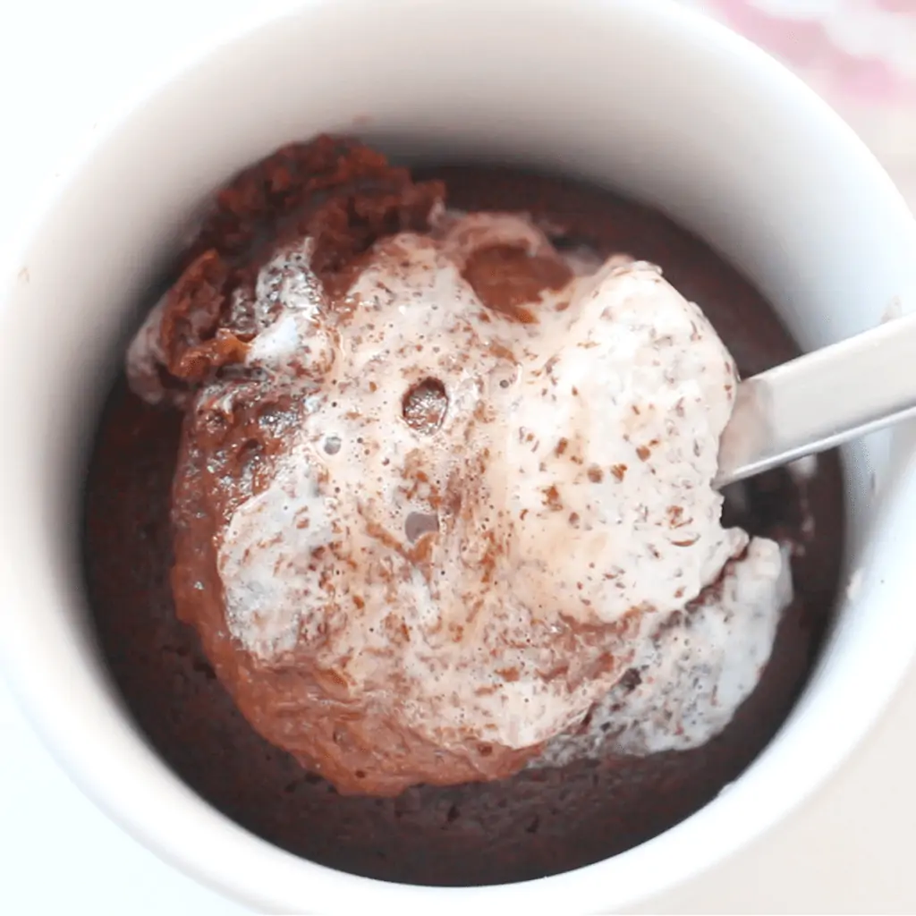 How to Make Chocolate Lava Cakes IN A MUG 1200