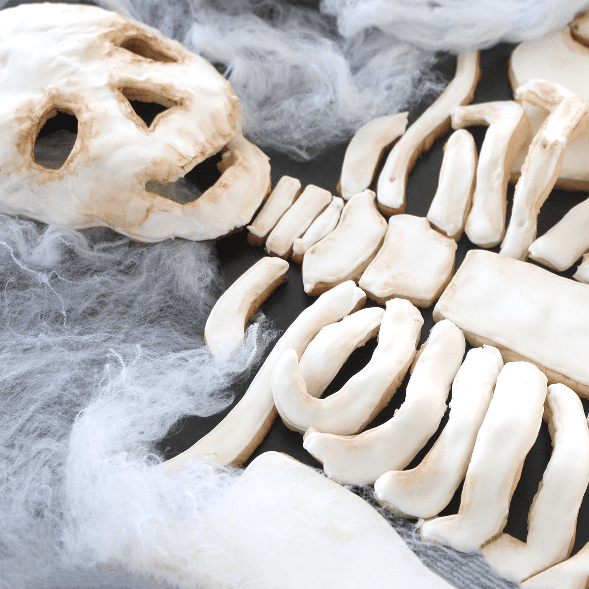 Life-Size Skeleton Sugar Cookie - Pankobunny