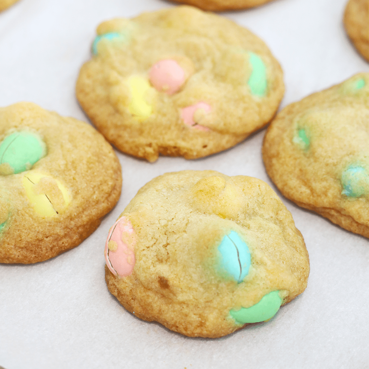 Mini Egg Chocolate Chip Cookies Pankobunny