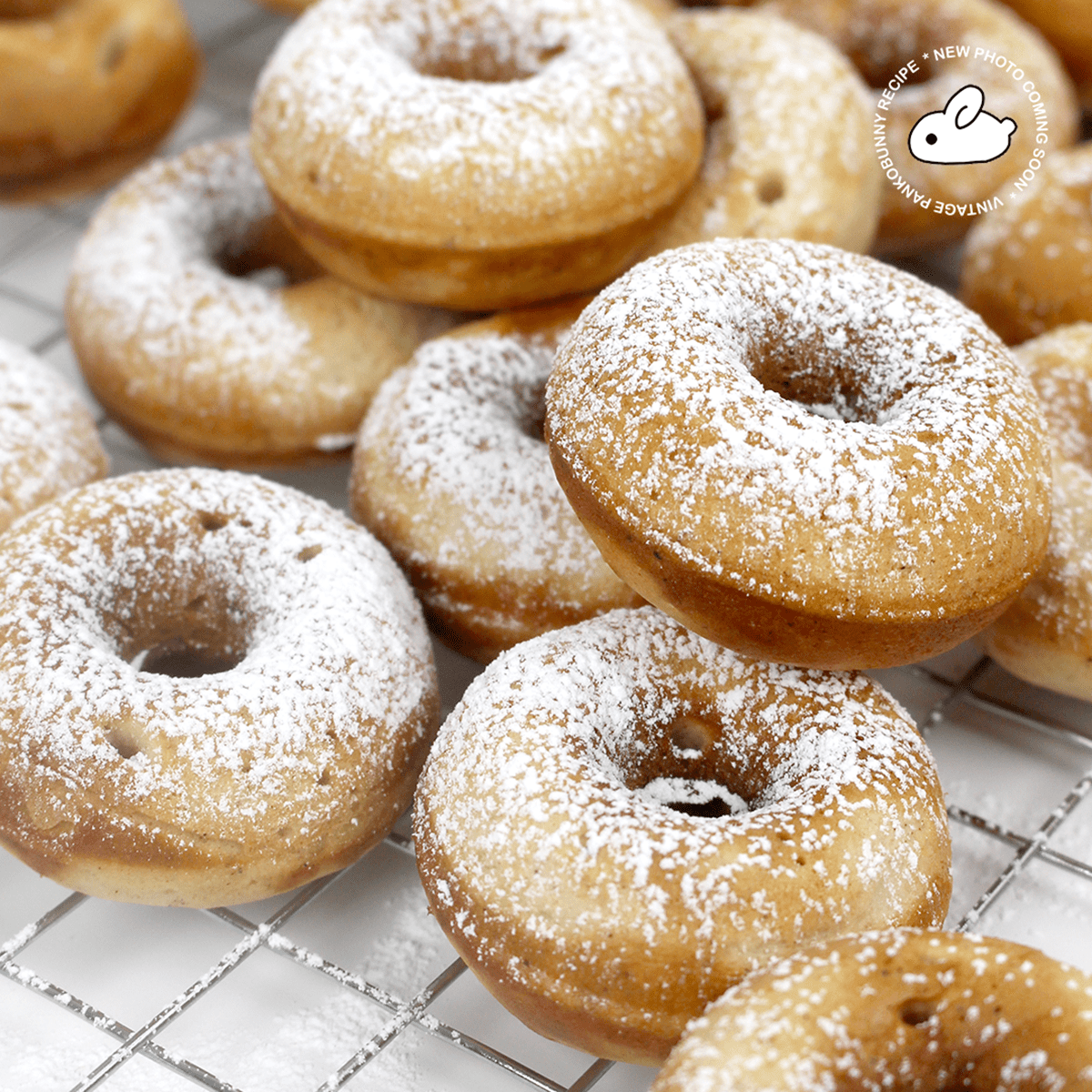 Mini Gingerbread Doughnuts Pankobunny