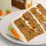 Moist Carrot Cake with Cream Cheese Frosting 1
