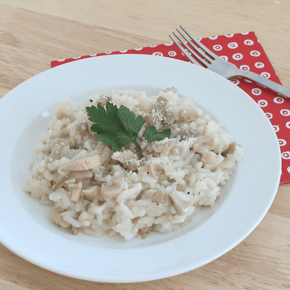 Mushroom Risotto - Pankobunny