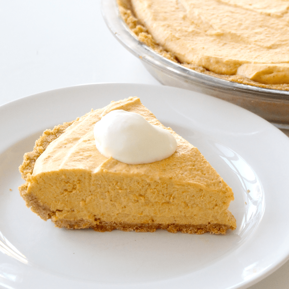 No-Bake Pumpkin Pie - Pankobunny