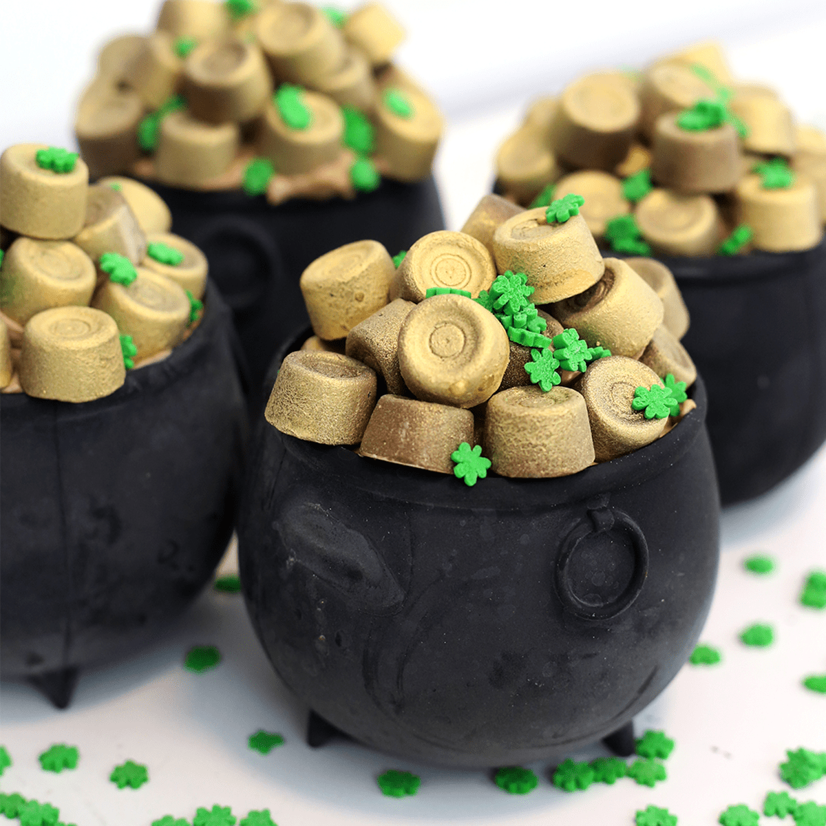 Pot of Gold Cheesecakes - Pankobunny