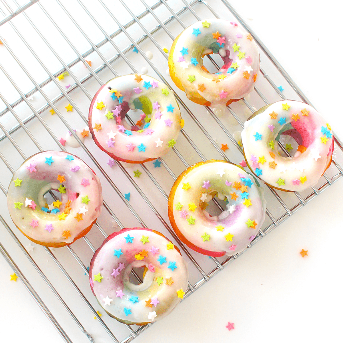 Best Rainbow Doughnuts - Pankobunny
