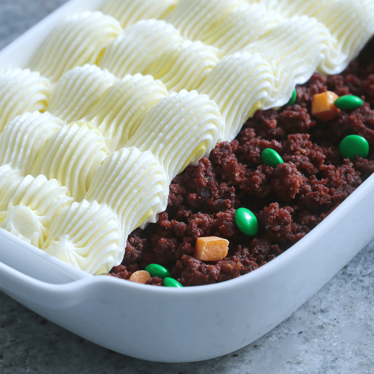 Shepherd’s Pie Cake - Pankobunny