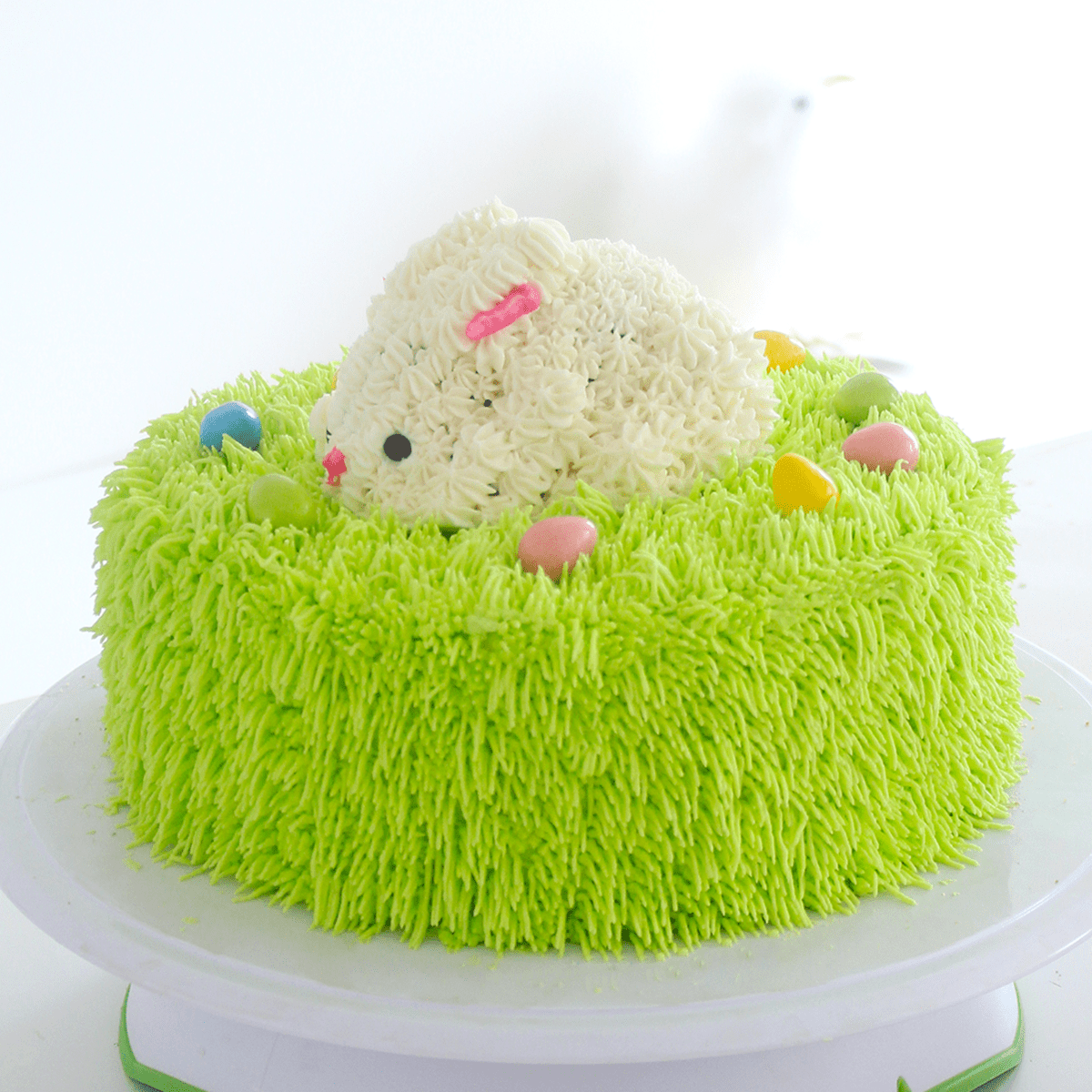 Spring Bunny Cake - Pankobunny