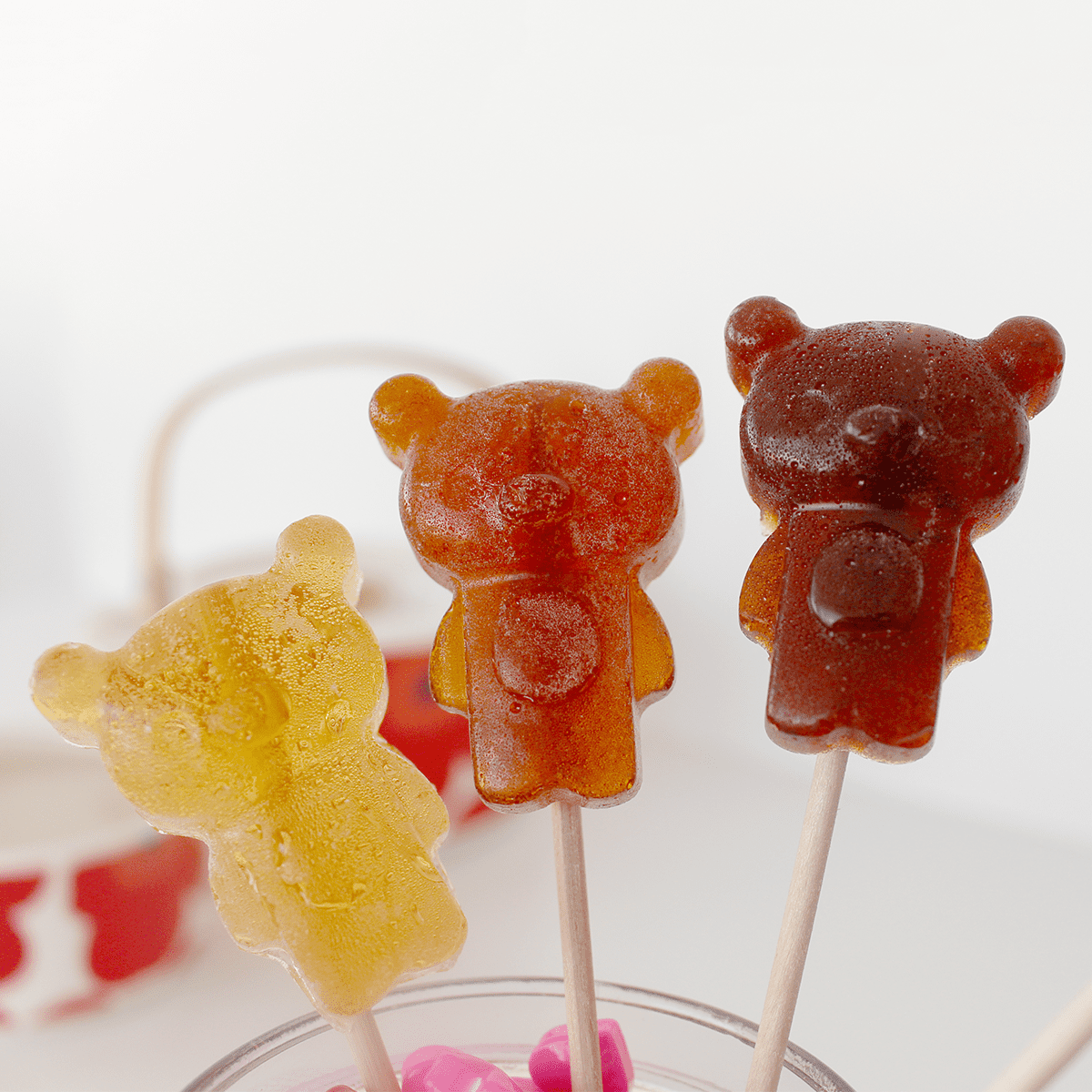 Tea and Coffee Lollipops - Pankobunny