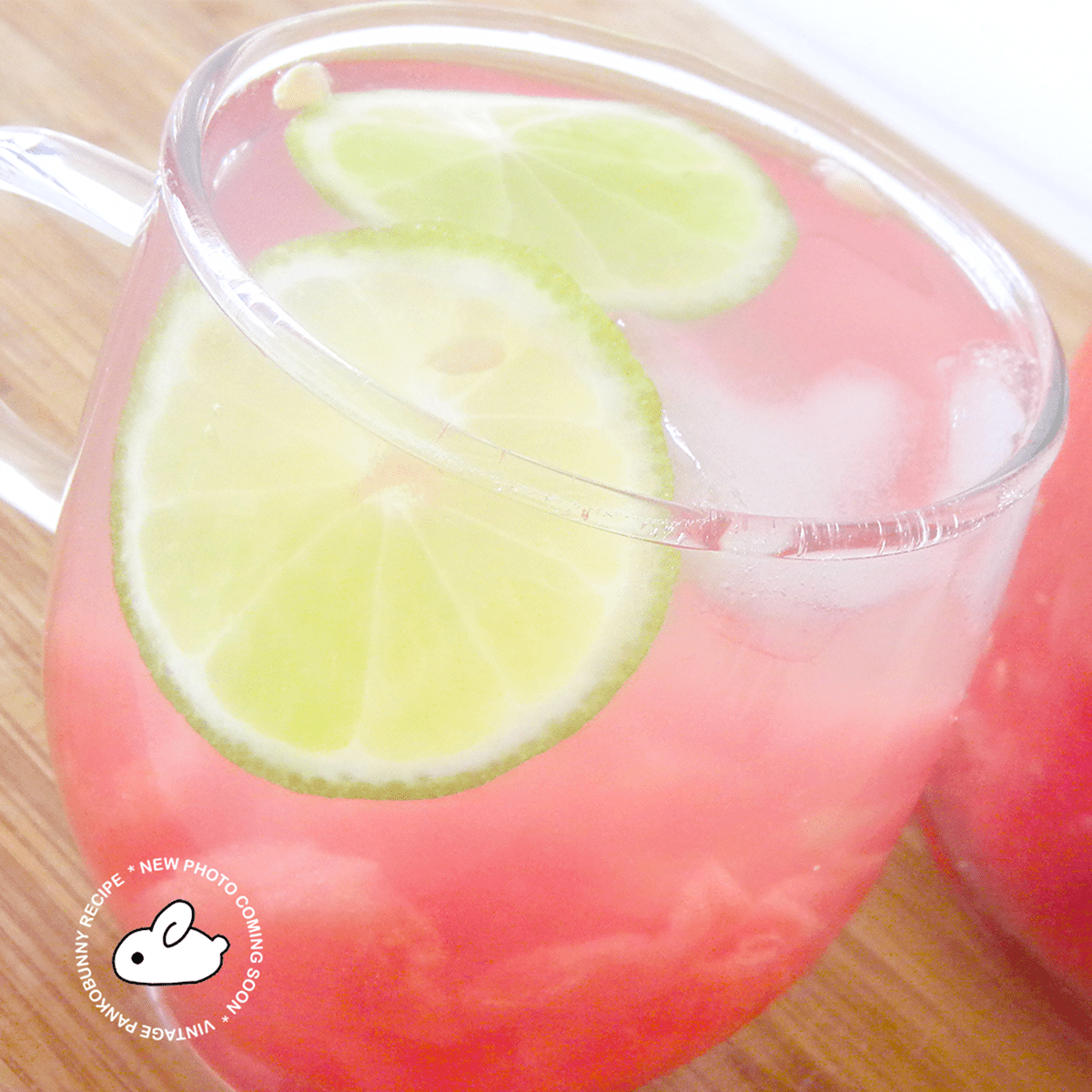 Watermelon and Lime Water Pankobunny