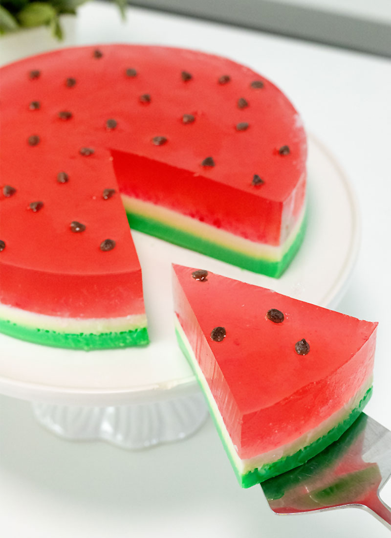 sliced watermelon jello recipe