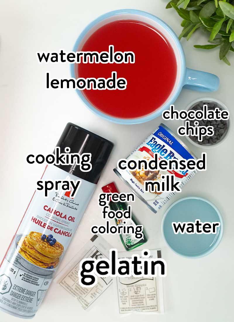 watermelon jello ingredients