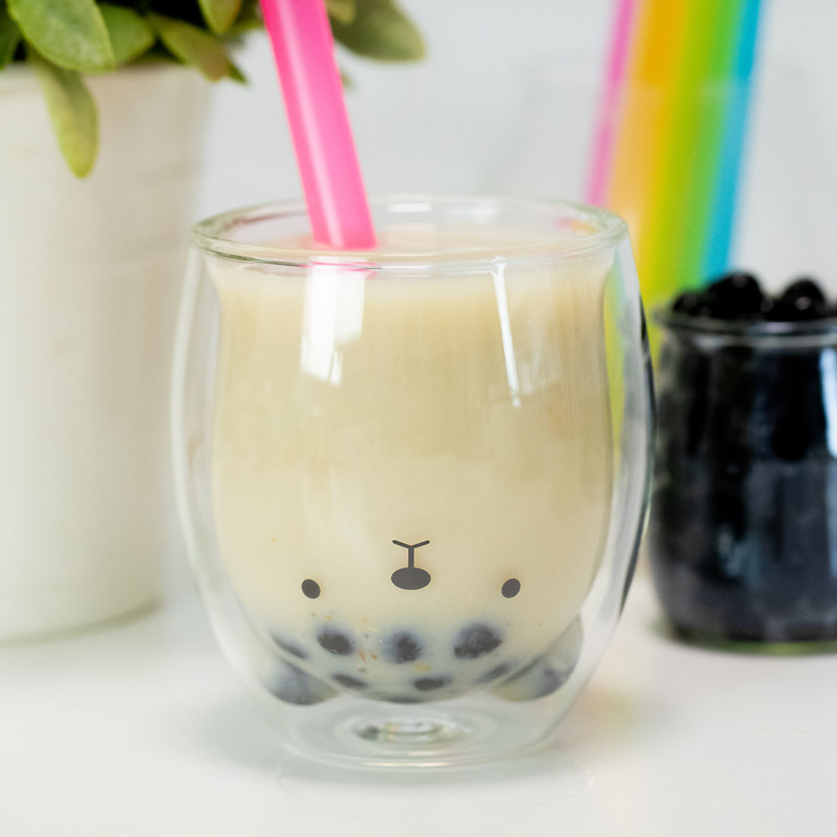 Lychee Bubble Tea - Pankobunny