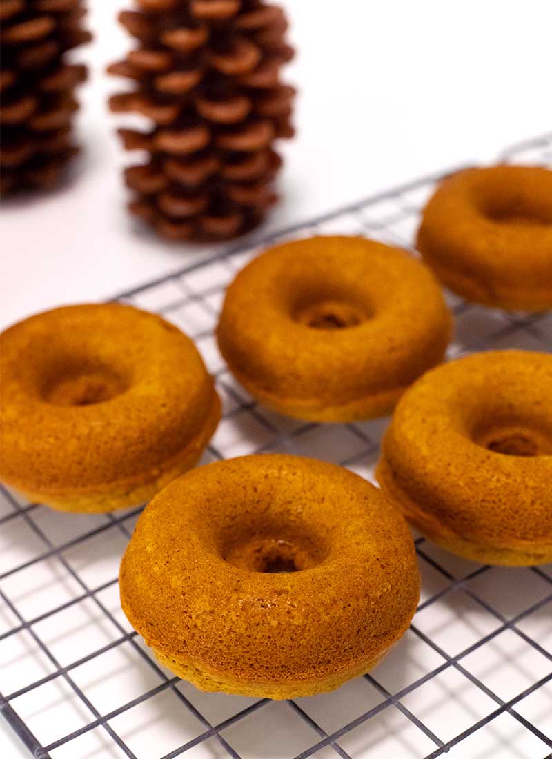 bake the doughnuts