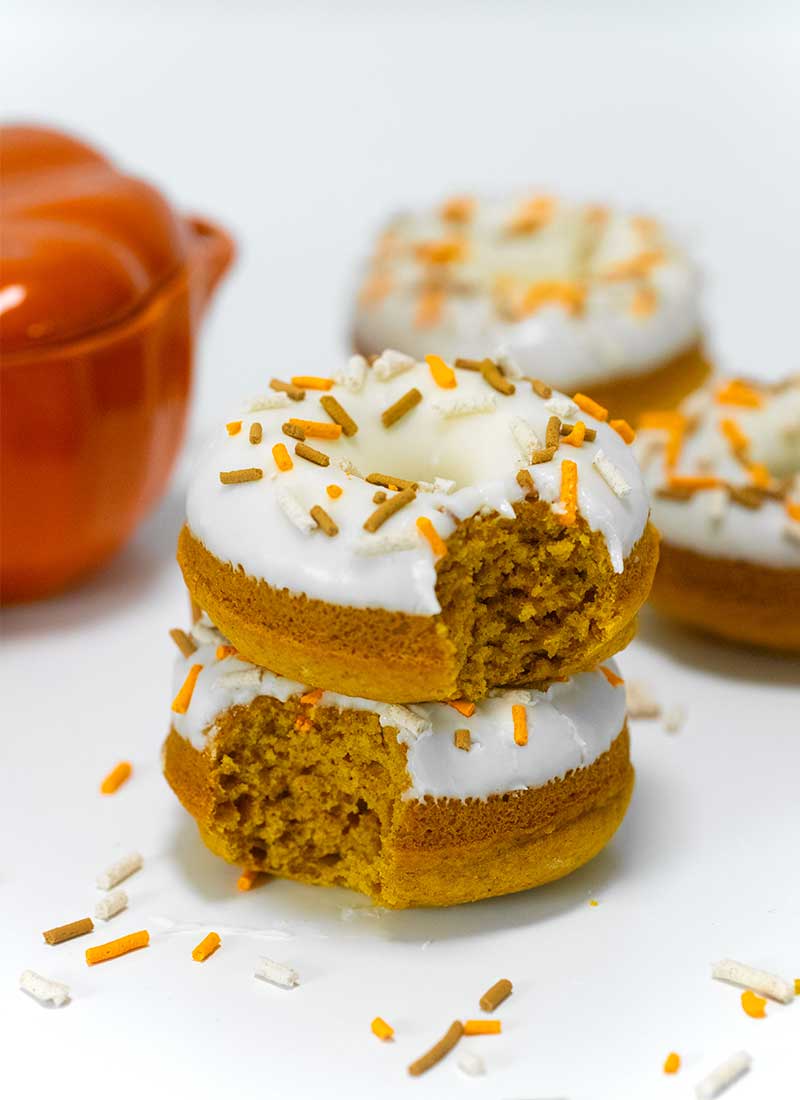 pumpkin spice latte donuts