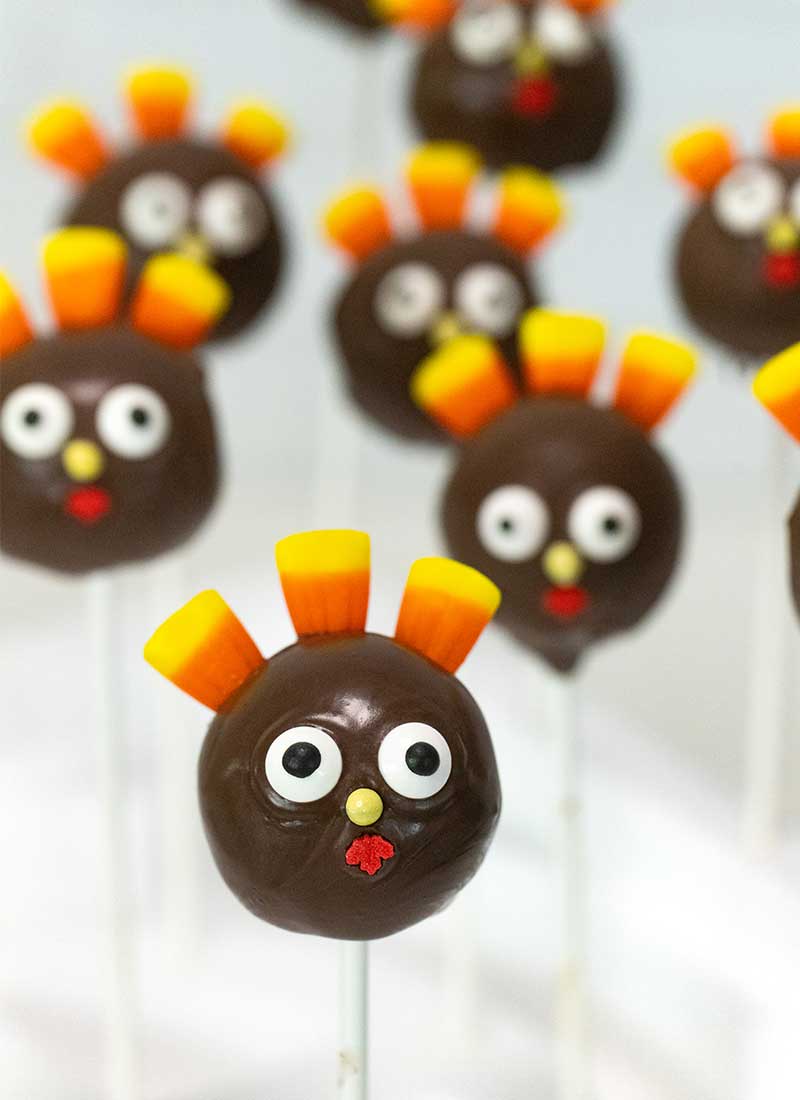 turkey cake pops