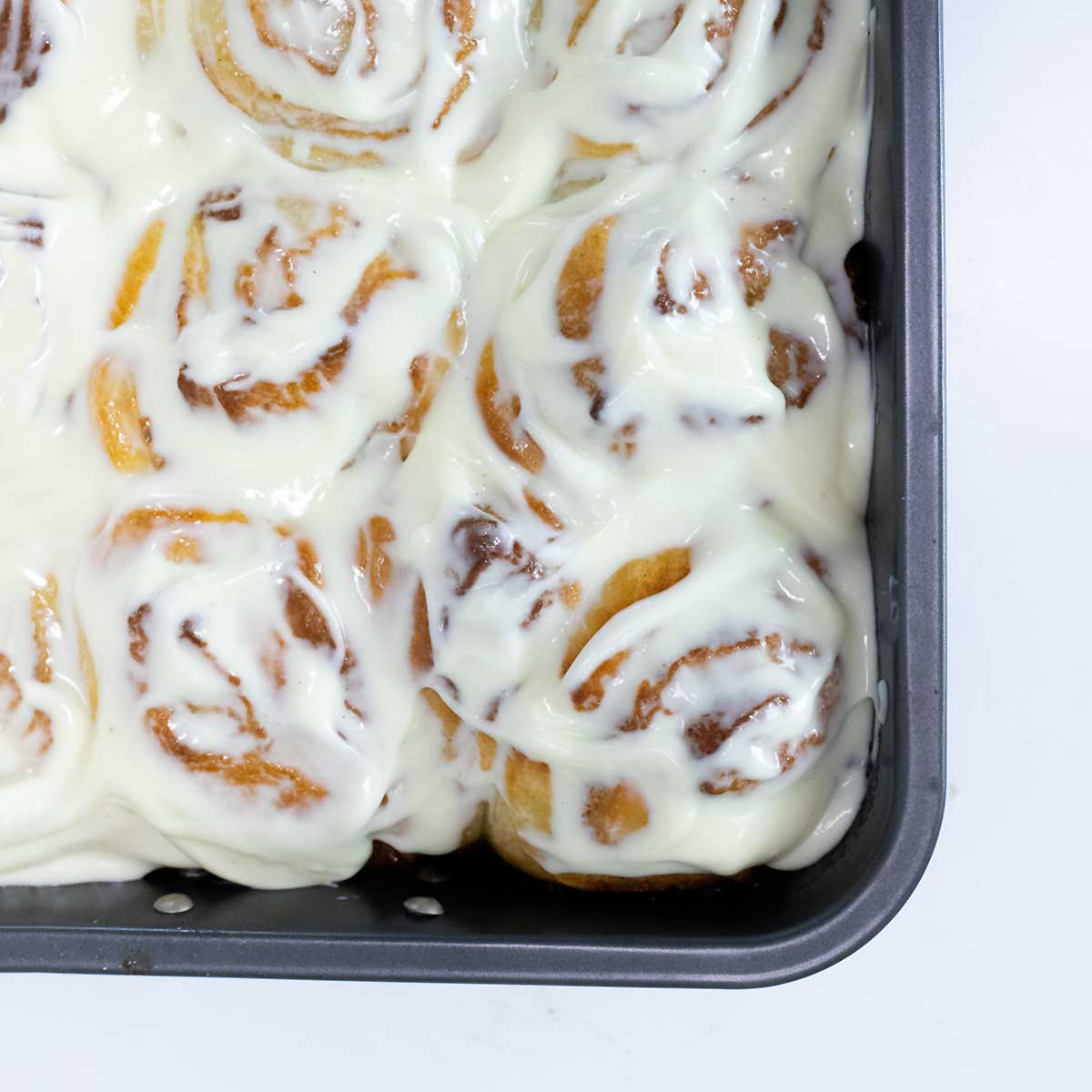 Cake Mix Cinnamon Rolls - Pankobunny