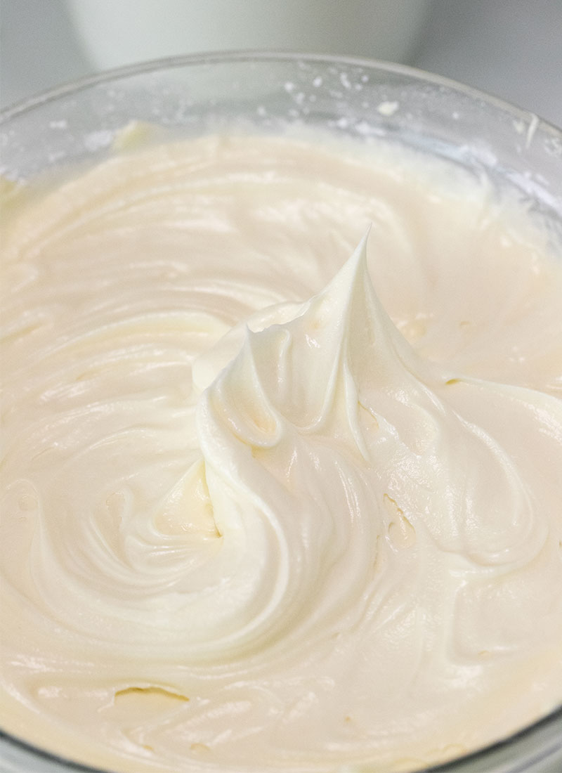 make the cream cheese frosting