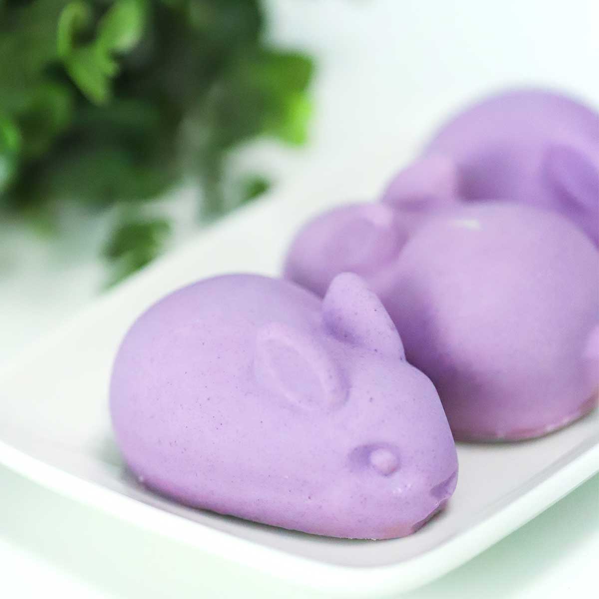 Taro Hot Chocolate Bomb Bunnies - Pankobunny