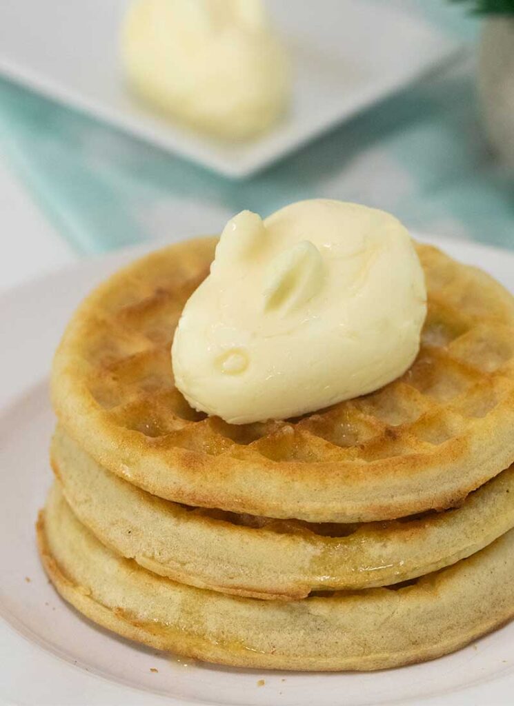 how to mold butter into shapes