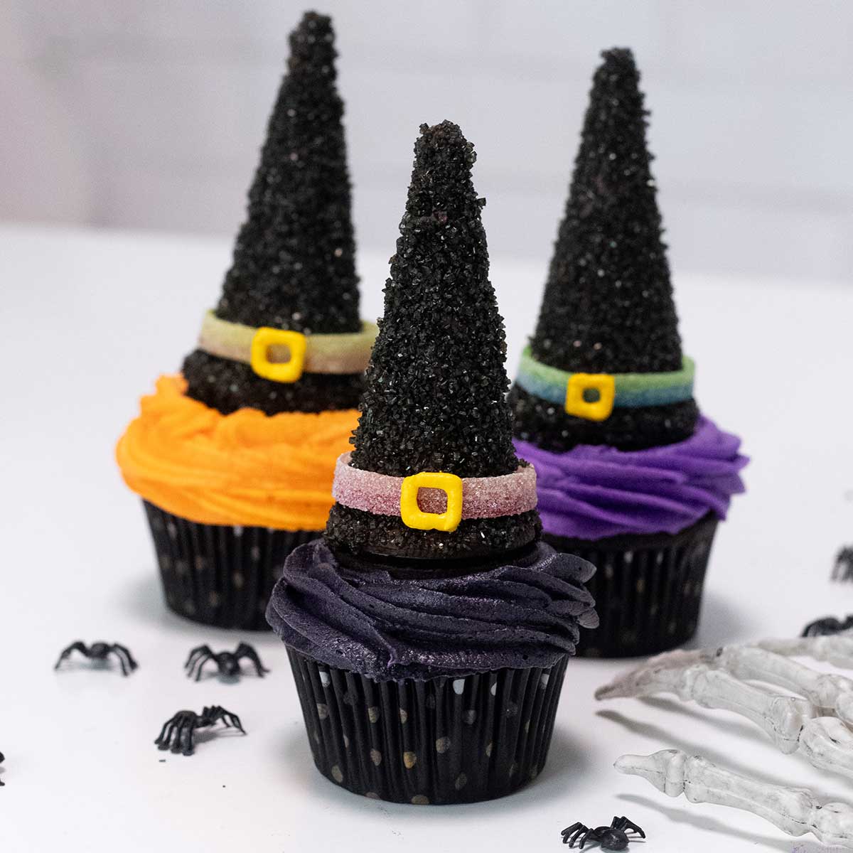 Witch Hat Cupcakes  - Pankobunny