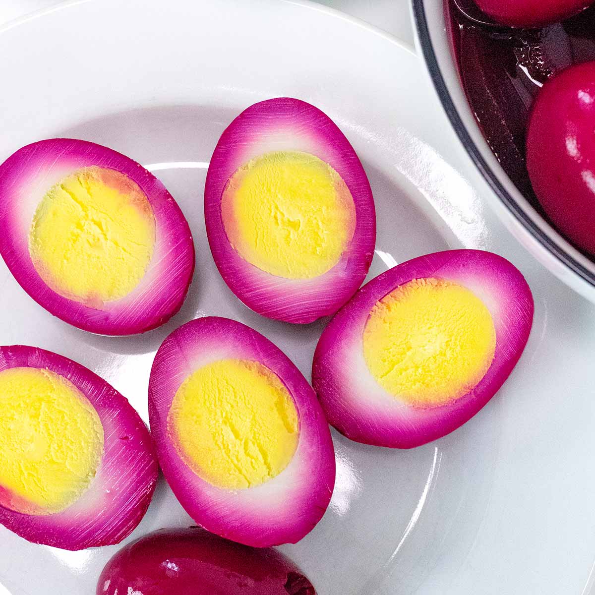 Beet Pickled Eggs - Pankobunny
